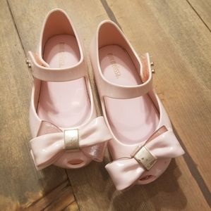 Pink Mini Melissa shoes